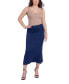 ფოტო #1 პროდუქტის Women's Foldable Waistband Relaxing to Wear Skirt