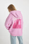 Фото #5 товара Coool Barbie Oversize Fit Sırt Baskılı Kapüşonlu Kalın Sweatshirt B3027ax23wn