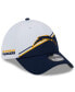 ფოტო #1 პროდუქტის Men's White, Navy Los Angeles Chargers 2023 Sideline 39THIRTY Flex Hat