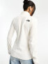 The North Face Glacier 100 1/4 zip fleece in cream