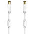 Фото #1 товара HAMA M/H 100dB 1.5 m TEC antenna cable