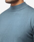 Men's Basice Mock Neck Midweight Pullover Sweater