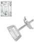 Certified Lab Grown Diamond Emerald-Cut Stud Earrings (3 ct. t.w.) in 14k Gold