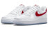Фото #3 товара Кроссовки Nike Air Force 1 Low Satin "White Red" DX6541-100