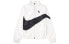 Фото #1 товара Куртка NikeLab Heritage Jacket White Black BIG SWOOSH AA1569-100