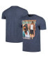 Фото #1 товара Men's Heather Navy The Big Lebowski His Dudeness Graphic T-shirt