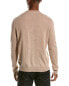 Magaschoni Tipped Cashmere Sweater Men's Tan S