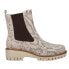 Фото #1 товара Vintage Havana Albany Snake Round Toe Chelsea Womens Beige Casual Boots ALBANY-