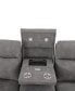 Фото #22 товара Greymel 84" Zero Gravity Fabric Sofa with Power Headrests, Created for Macy's