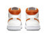 Фото #5 товара Кроссовки Nike Air Jordan 1 Mid Starfish Pure Platinum (Белый, Серый)