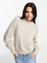 Фото #1 товара JDY puff sleeve jumper in stone