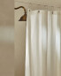 Фото #8 товара Linen shower curtain