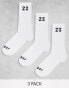 Фото #1 товара Jordan Essentials 3 pack crew socks in white