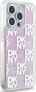 DKNY DKNY Liquid Glitter Multilogo - Etui iPhone 15 Pro (różowy) - фото #4