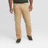 Фото #1 товара Men's Big & Tall Slim Fit Jeans - Goodfellow & Co Khaki 32x36