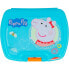 STOR Peppa Pig Sandwich Bowl Mini Snacks 11x9x4 Cm