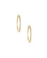 Spotlight 18K Gold Plated Hoop Earrings