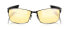 Фото #1 товара Gunnar Optiks Vayper - Rectangle - Gaming - Black - Stainless steel - Medium fit - Amber