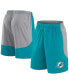 Men's Aqua/Gray Miami Dolphins Go Hard Shorts