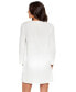 Фото #2 товара Women's Embroidered Tunic Cover-Up