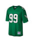 Фото #2 товара Men's Jerome Brown Kelly Green Philadelphia Eagles Big and Tall 1990 Retired Player Replica Jersey