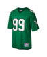 ფოტო #2 პროდუქტის Men's Jerome Brown Kelly Green Philadelphia Eagles Big and Tall 1990 Retired Player Replica Jersey