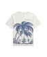 ფოტო #1 პროდუქტის Big Boys Beach-Print Cotton Jersey Tee