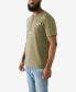 ფოტო #3 პროდუქტის Men's Short Sleeve Bio Henley Shirt