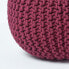 Фото #5 товара Runder Strickpouf 100% Baumwolle