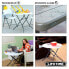 LIFETIME Ultra-Resistant Folding Table 84x74 cm UV100
