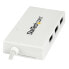Фото #9 товара StarTech.com 4-Port USB-C Hub - USB-C to 1x USB-C and 3x USB-A - USB 3.0 Hub - White - USB 3.2 Gen 1 (3.1 Gen 1) Type-C - USB 3.2 Gen 1 (3.1 Gen 1) Type-A - USB 3.2 Gen 1 (3.1 Gen 1) Type-C - 5000 Mbit/s - White - Plastic - Power