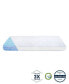 Фото #6 товара Arctic Gusset Gel-Infused Memory Foam Pillow with Cool Coat Technology - King