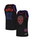 Фото #1 товара Men's Black Spider-Man Basketball Jersey