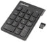 Manhattan Numeric Keypad - Wireless (2.4GHz) - USB-A Micro Receiver - 18 Full Size Keys - Black - Membrane Key Switches - Auto Power Management - Range 10m - AAA Battery (included) - Windows and Mac - Three Year Warranty - Blister - RF Wireless - 18 - Notebook/PC - - фото #6