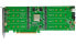 Фото #2 товара Контроллер RAID HighPoint SSD7540 PCIe Gen4 8x M.2 NVMe