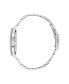 ფოტო #2 პროდუქტის Unisex Three Hand Edition Three Silver-Tone Stainless Steel Bracelet Watch 41mm