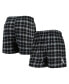 Фото #1 товара Men's Black, Gray Chicago White Sox Ledger Flannel Boxers