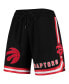 ფოტო #5 პროდუქტის Men's Black Toronto Raptors Chenille Shorts