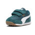 Фото #2 товара Puma Easy Rider Vintage Slip On Toddler Boys Green Sneakers Casual Shoes 399709