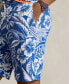 ფოტო #3 პროდუქტის Men's 8.5-Inch Tropical Floral Spa Terry Shorts