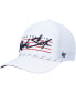 Фото #2 товара Men's White Boston Red Sox Downburst Hitch Snapback Hat