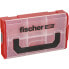 Фото #2 товара Ящик для инструментов Fischer 533069 - Красный - Прямоугольный - Пластиковый - Монохромный - Универсальный
