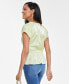 Фото #2 товара Women's Short-Sleeve Blouse, Created for Macy's