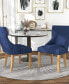 Allia Tufted Wingback Side Chair 2 Piece Set