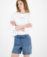 Фото #3 товара Джинсы-шорты Calvin Klein Jeans женские из денима с высокой посадкой