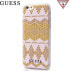 Фото #1 товара Guess Apsauginis dėklas GUESS Aztec skirtas Apple iPhone 7 4.7", Skaidri/Rožinė