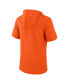 ფოტო #4 პროდუქტის Men's Orange Oklahoma State Cowboys Outline Lower Arch Hoodie T-shirt