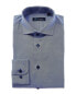 Фото #1 товара Blu Modern Fit Dress Shirt Men's