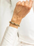 Stylish solid bracelet Tatum Gold Bracelet MCB23052G