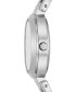 ფოტო #3 პროდუქტის Women's City Link Silver-Tone Stainless Steel Bracelet Watch 26mm and Top Rings Set